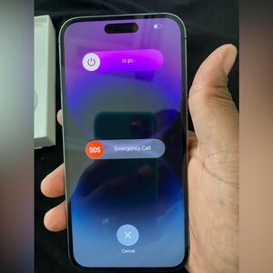 iPhone 14 pro max 
256gb
Deep purple 
1 months Used 
Fully unlocked